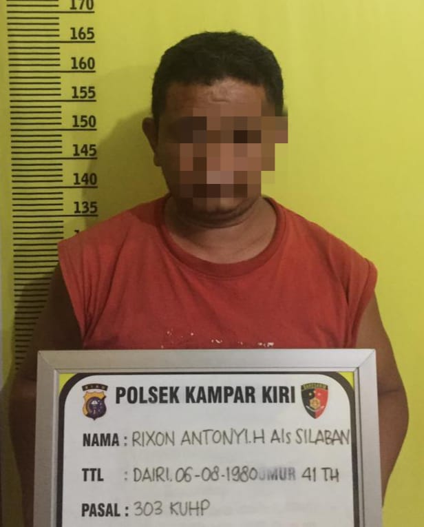 Polisi Tangkap Pelaku Judi Togel yang Sering Mangkal di Warung Desa Sungai Raja