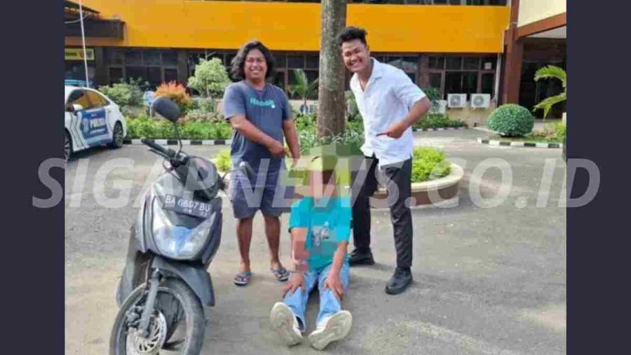 Polisi Tangkap Terduga Pelaku Pelecehan Seksual Viral di Pantai Padang