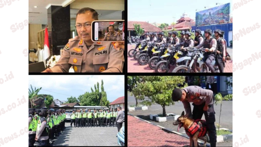 Polres Jepara Asah Kesiapan Personel, Antisipasi Potensi Aksi Unjuk Rasa