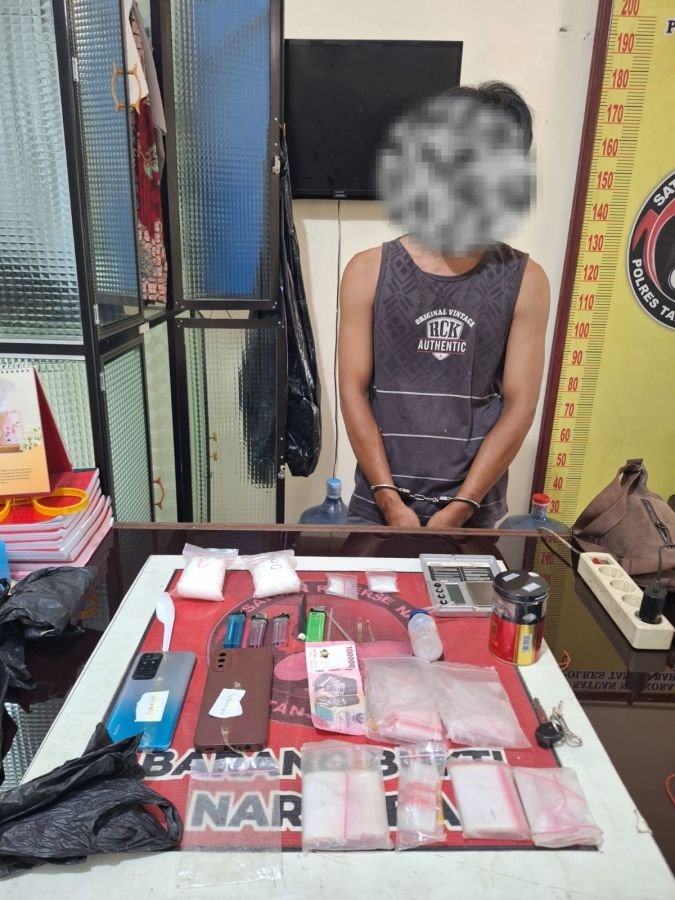Polres Tanjab Barat Gagalkan Peredaran 0,2 Kg Shabu, Dua Pengedar di Batang Asam Diringkus