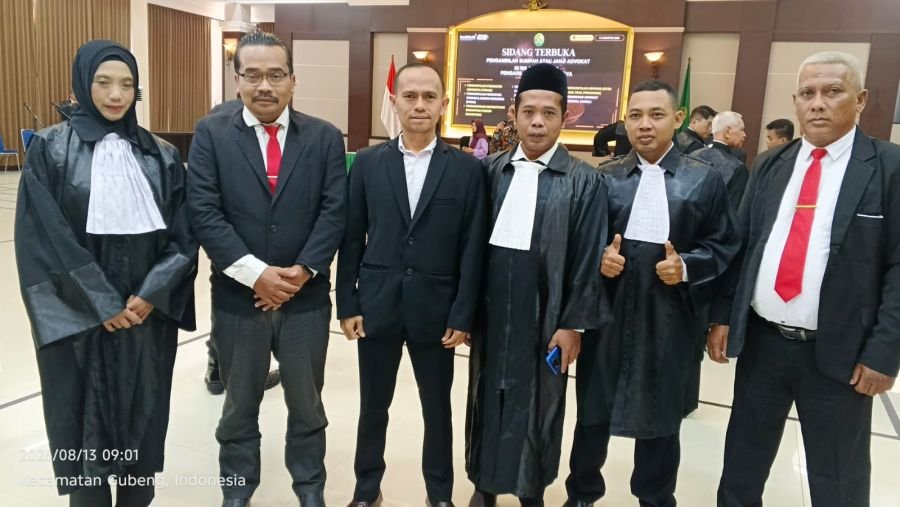 PPSHI Lumajang Dilantik di Pengadilan Tinggi Surabaya, Perkuat Kompetensi Advokat Digital