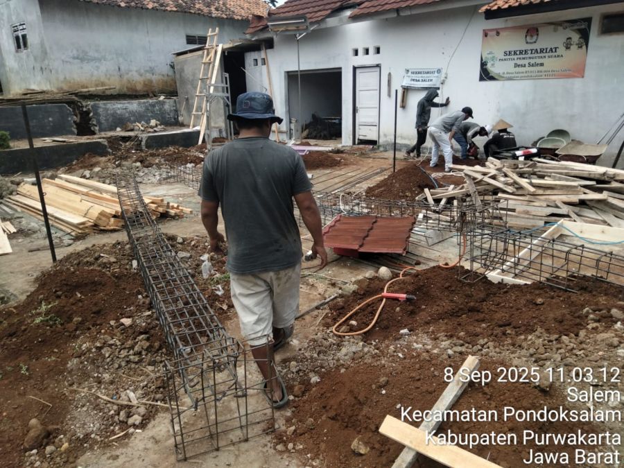 Prioritas Dorong Aktivitas Pemuda, Pemdes Salem Bangun GOR