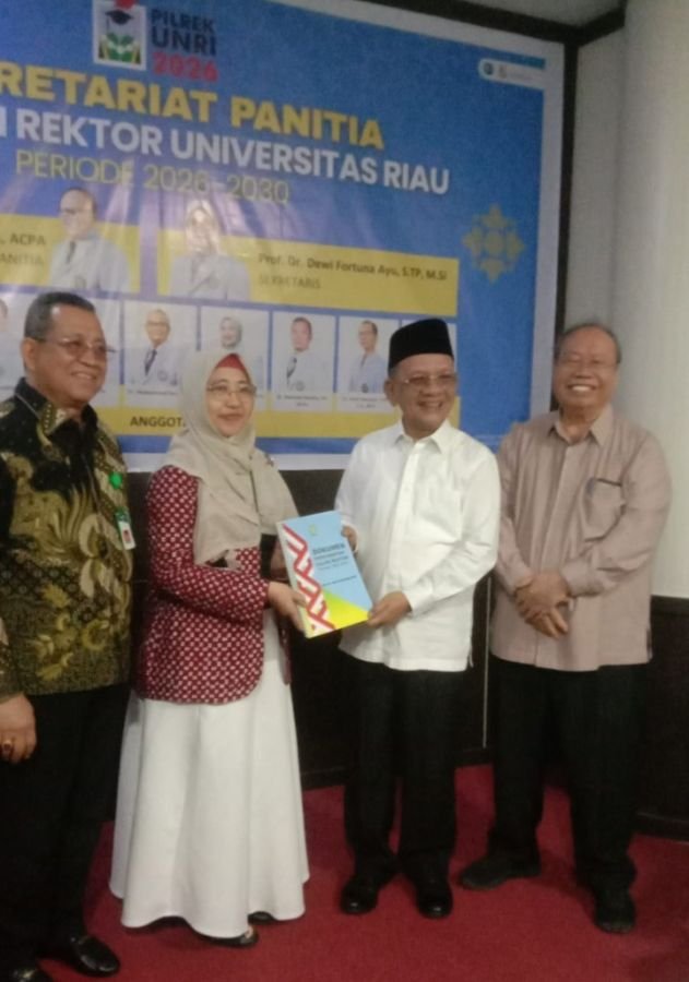 Prof Jimmi Corpriady Jadi Pendaftar Pertama Calon Rektor UNRI Periode 2026 - 2030