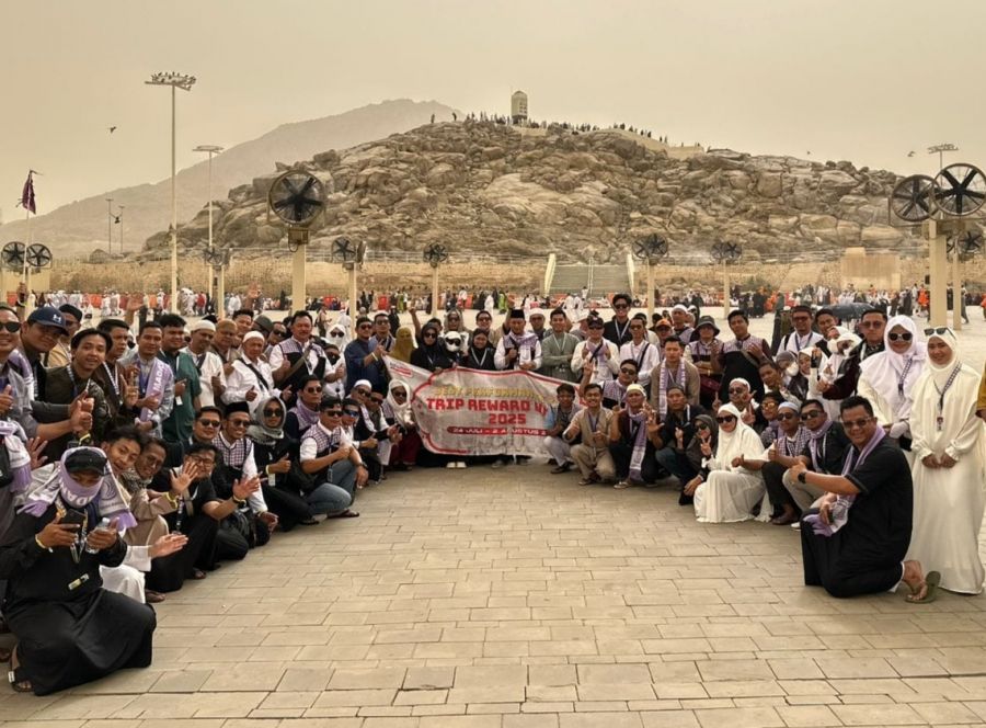 Program Trip Reward, Alfamart Rohul Berangkatkan Karyawan Toko Ibadah Umrah