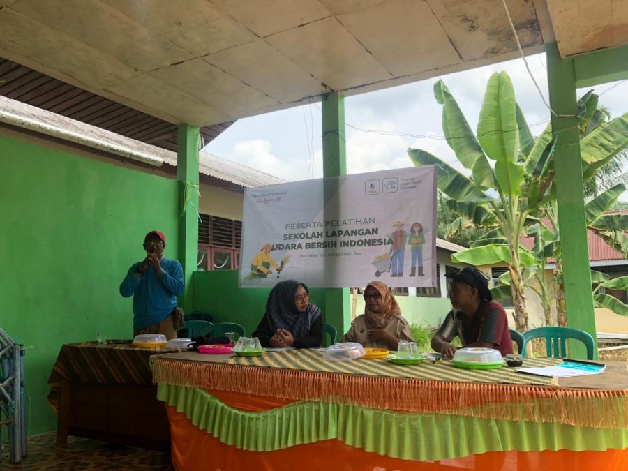 Program Udara Bersih Indonesia Laksanakan Kegiatan Promosi Program di Desa Mekarsari