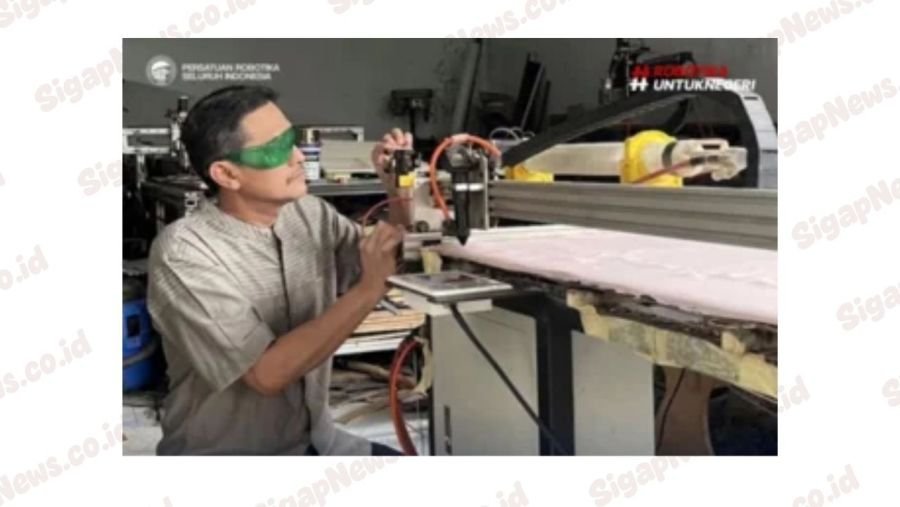 PRSI Kembangkan CNC Plotter Multifungsi untuk Dorong Home Industri