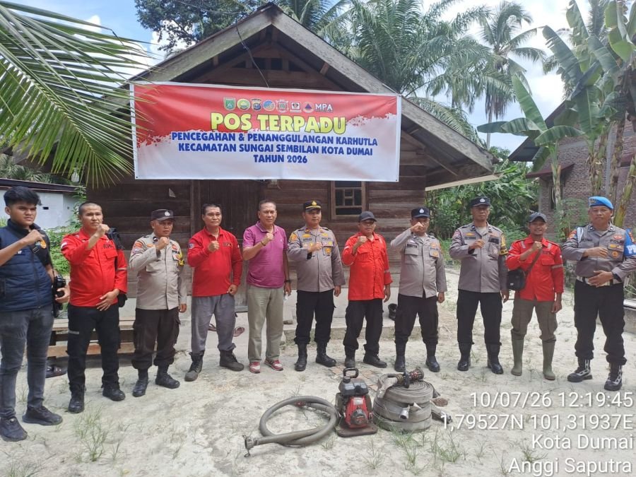 PT Arara Abadi Bangun 34 Pos, Perketat Antisipasi Karhutla