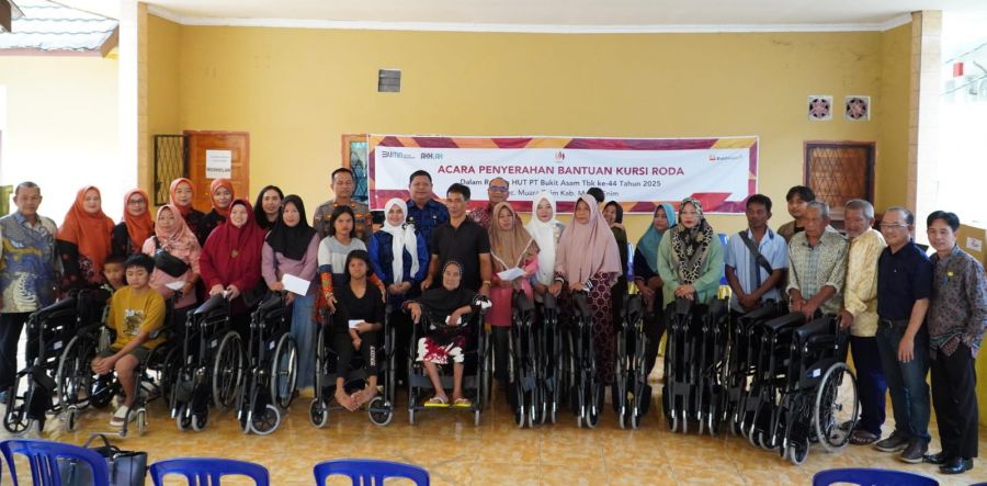 PT Bukit Asam Gelar Aksi Sosial Ramadan, Bagikan 10 Ribu Paket Sembako