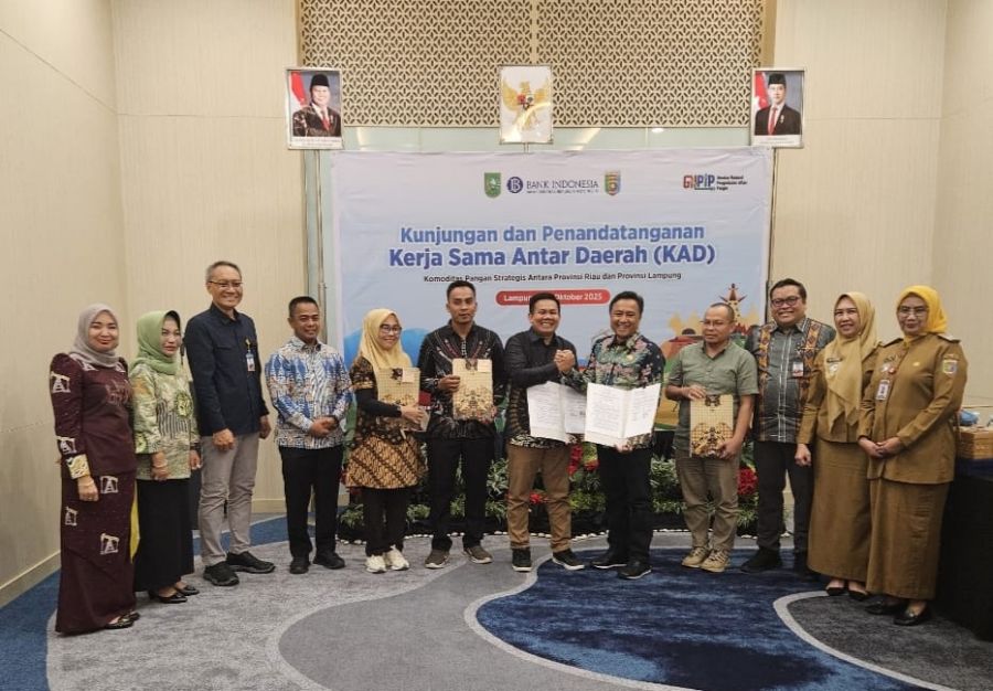 PT Riau Pangan Bertuah Jalin Kerjasama Antar Daerah dengan Provinsi Lampung