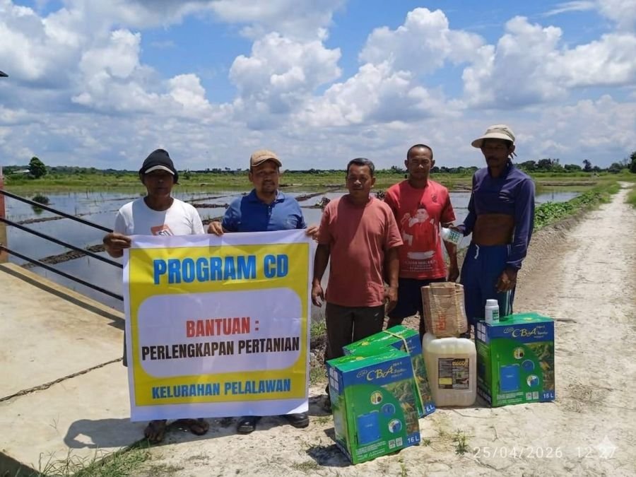 PT SAU Salurkan Bantuan Pertanian, Pendidikan dan Nelayan di Pelalawan