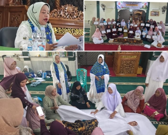 Puluhan Majelis Taklim  Siak Hulu Ikuti Pelatihan Penyelenggaraan Jenazah