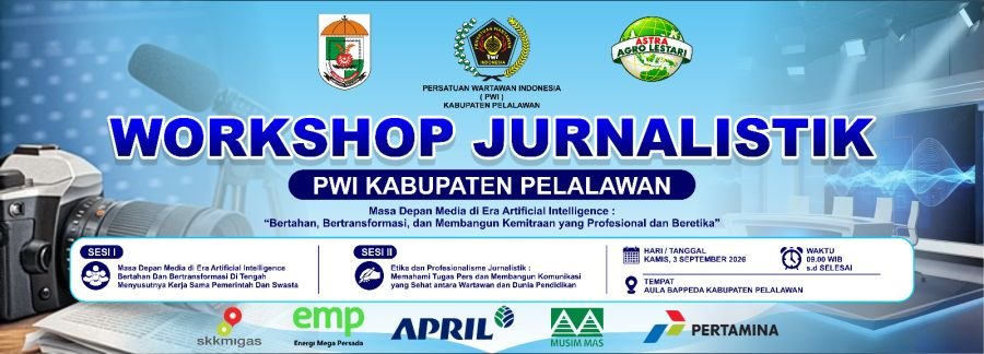 PWI Pelalawan Gelar Workshop AI, Bahas Masa Depan dan Etika Media