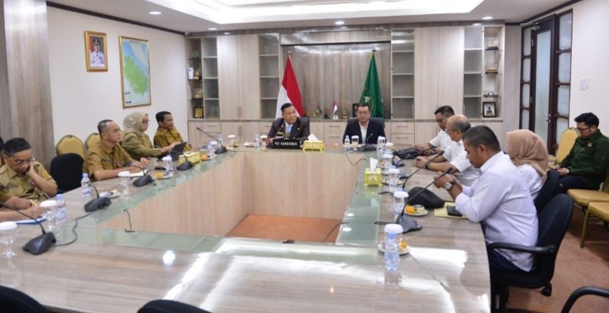 PWI Riau dan Plt Gubri SF Hariyanto Sepakat Jaga Sinergi di Tengah Fiskal Terbatas