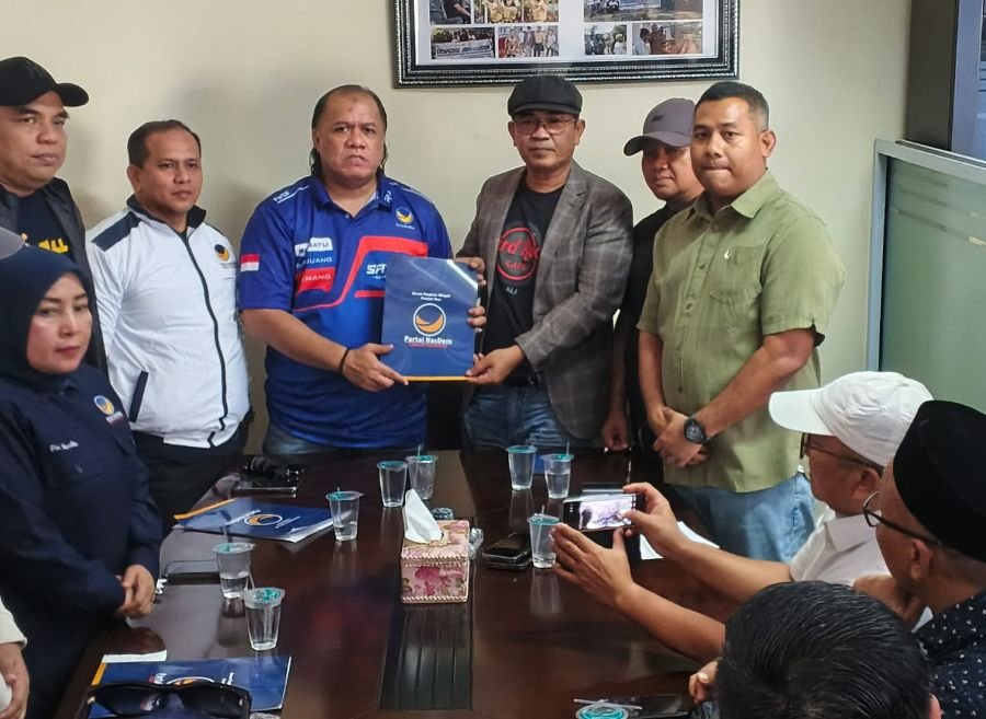 PWI Riau Terima Aspirasi DPW NasDem, Soroti Pemberitaan Media Nasional