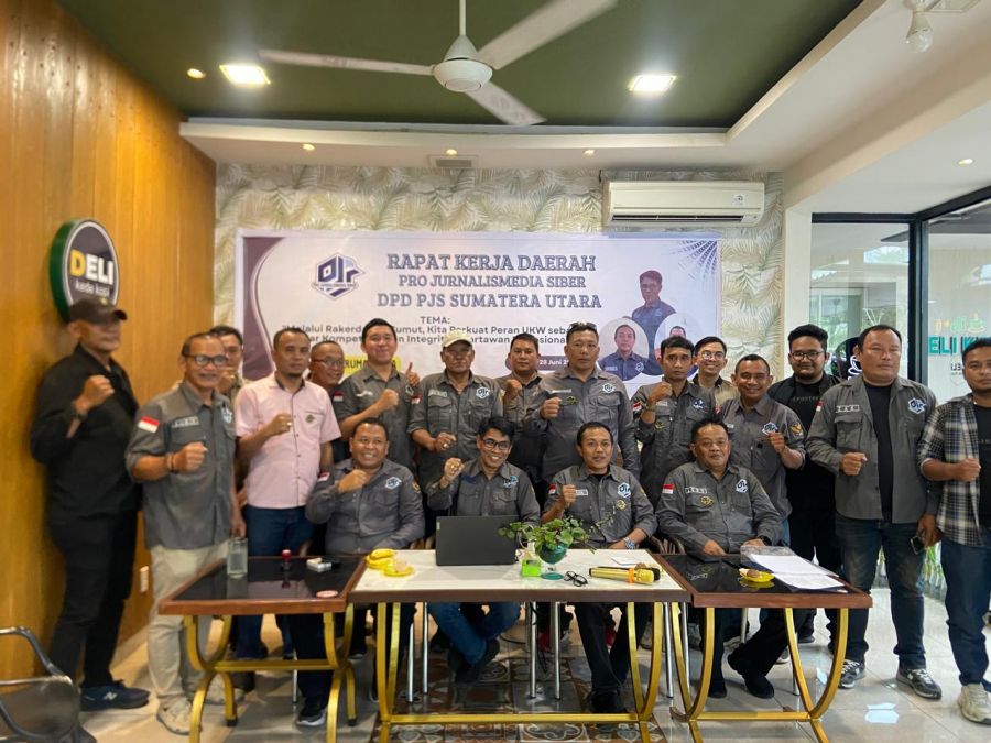 Rakerda Dibuka Ketum, PJS Sumut Targetkan UKW dan Perang Lawan Kekerasan Wartawan