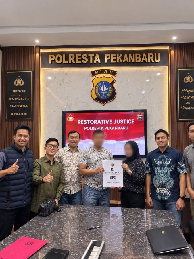 Restorative Justice Kasus Yahya Akhirnya Rampung di Polresta Pekanbaru
