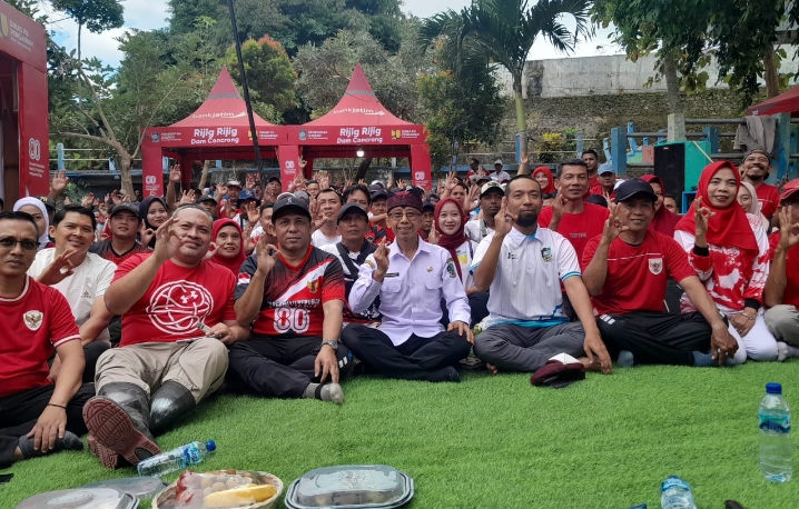 Rijig-Rijig Dam Concrong: Peringatan HUT RI ke-80 ala PU Pengairan Banyuwangi