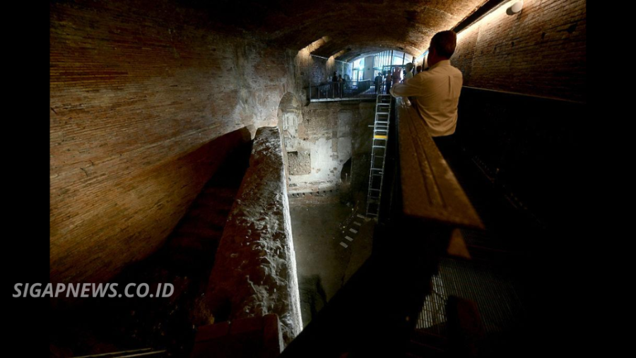 Roma Buka Mosaik Raksasa Setelah 2.000 Tahun
