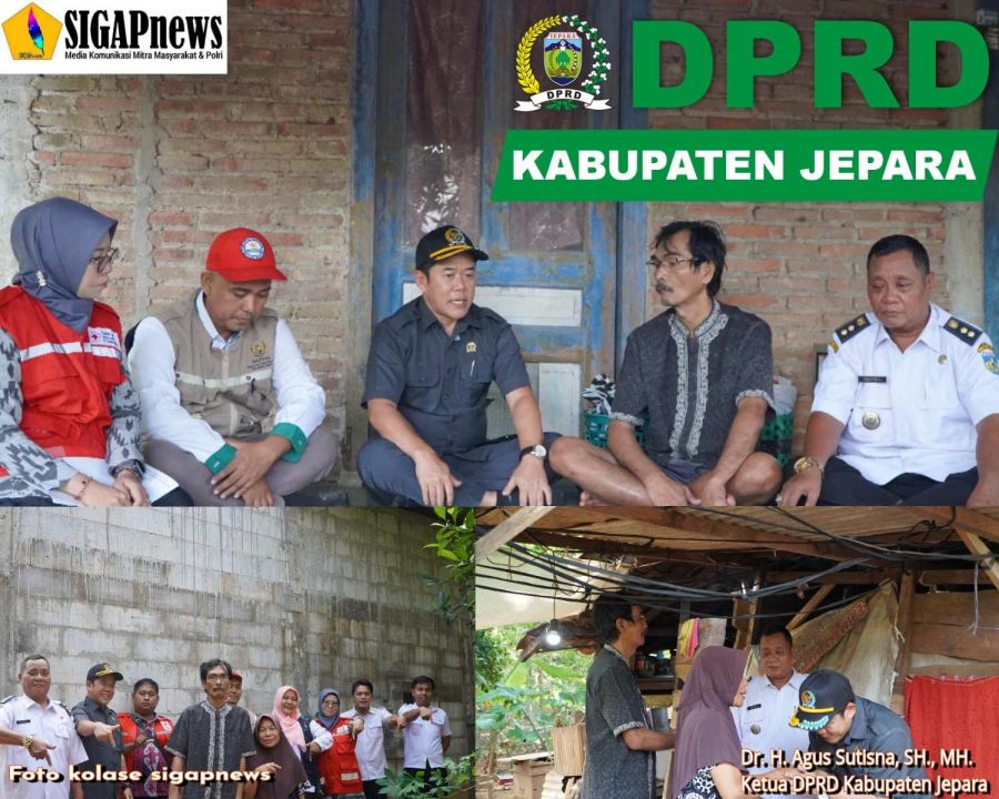 Rumah Reyot Warga Jepara Viral, Ketua DPRD Turun Tangan Bawa Bantuan