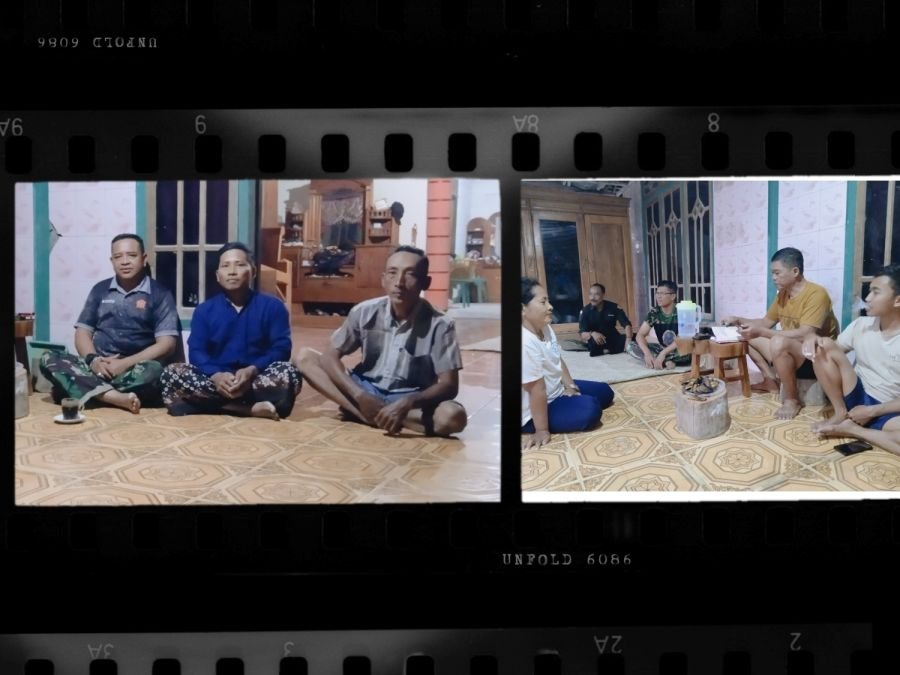 Saat Waktu Istirahat Jadi Ruang Kebersamaan, Satgas TMMD Ke 129 dan Warga Desa Kesongo Kedungadem 