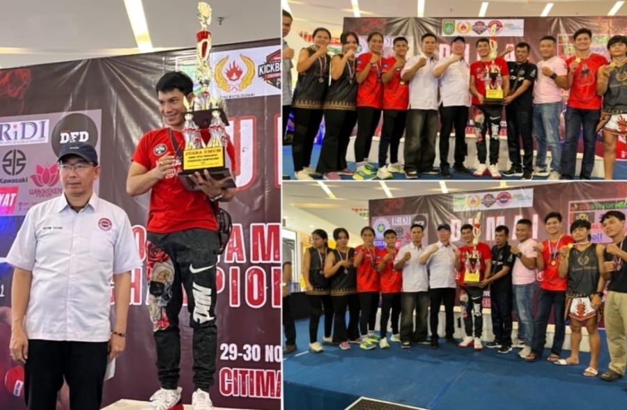 Sapu Bersih Medali, Kickboxing Pekanbaru Sabet Juara Umum Dumai Open 2025