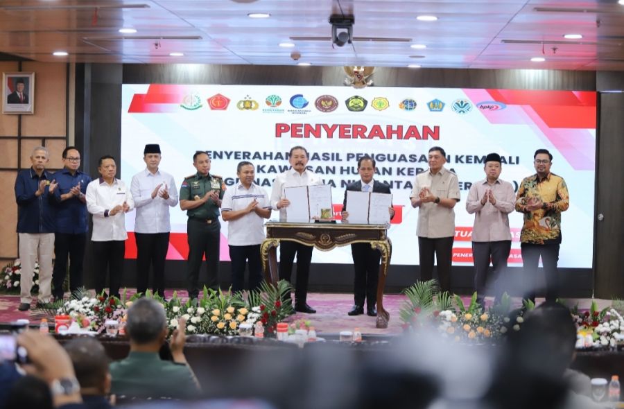 Satgas PKH Serahkan 2 Juta Ha Hutan, Tesso Nilo Kembali ke Negara!