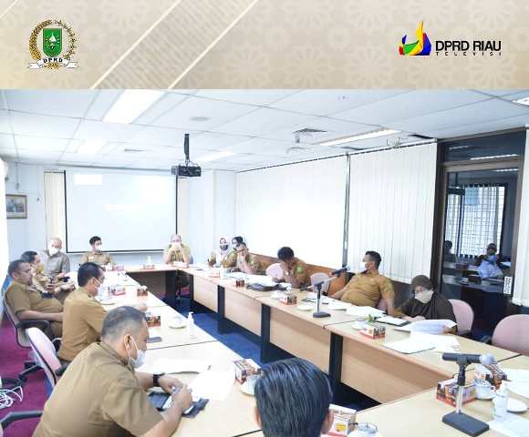Sekretariat DPRD Riau Gelar Rapat Persiapan Peringatan HUT Riau Ke-64