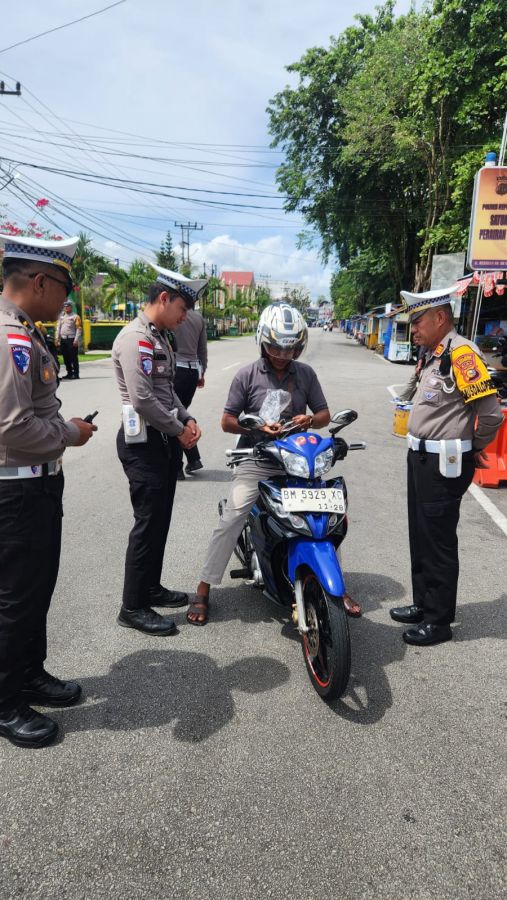 Selama Operasi Zebra, Satlantas Polres Meranti Lakukan Operasi Berbeda Setiap Harinya