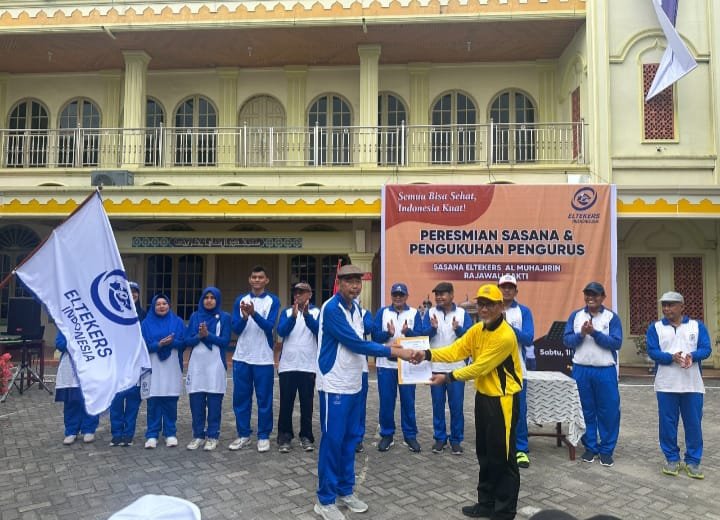 Senam Ling Tien Kung di Rajawali Sakti Diikuti 75 Peserta