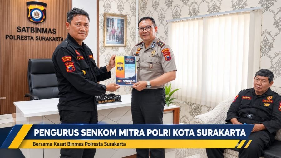 Senkom dan Polresta Surakarta Perkuat Sinergi Jaga Kamtibmas
