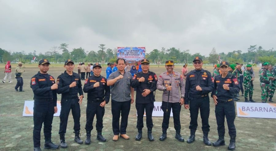 Senkom Mimika Ikuti Apel Kesiapsiagaan Hadapi El Nino dan Karhutla