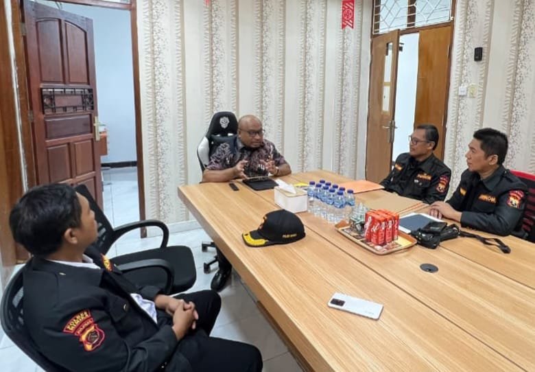 Senkom Mimika Laporkan Kepengurusan dan Kegiatan Tahunan ke Kesbangpol
