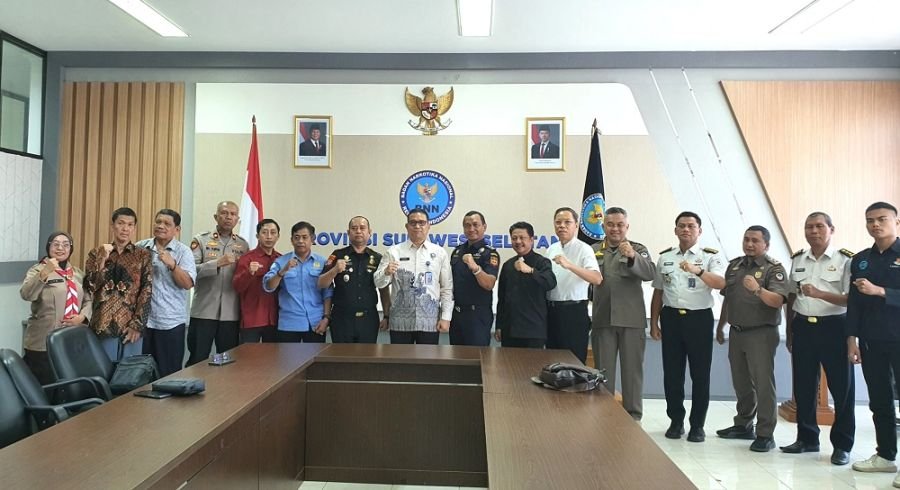SENKOM Sulsel Perkuat Komitmen Lawan Narkoba di HANI 2026