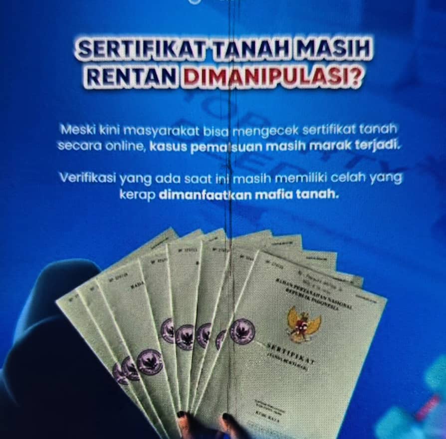 Sertifikat Tanpa Warkah Terancam Pidana, MA Tegaskan Tidak Sah
