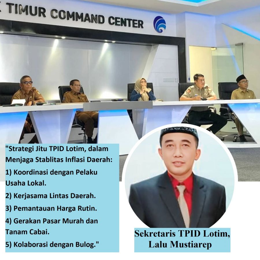 Sinergi Lawan Cuaca Ekstrem dan Inflasi, Pemda Lotim Siapkan Strategi