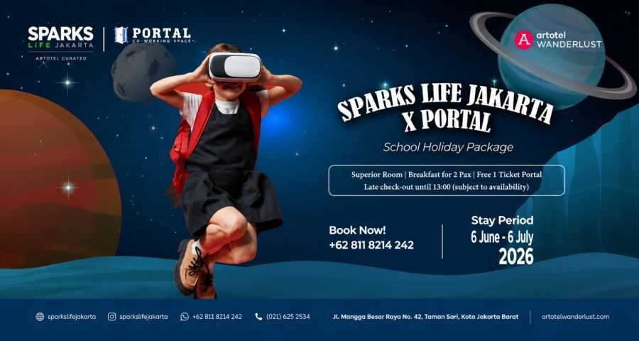 SPARKS LIFE Gandeng PORTAL Hadirkan Paket Liburan Sekolah