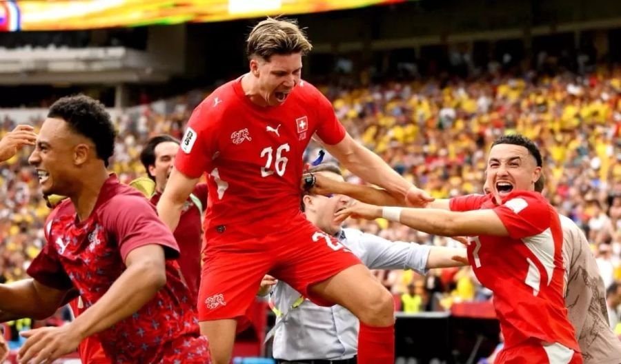 Swiss Lolos ke Perempat Final Setelah Singkirkan Kolombia Lewat Adu Penalti