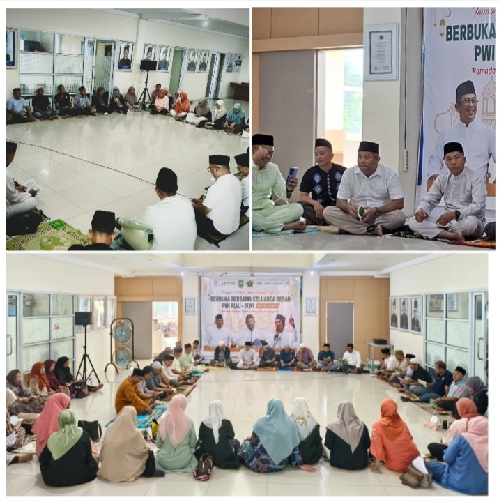 Tahlil Hari Ketujuh Zulmansyah, Suasana Duka Selimuti PWI Riau