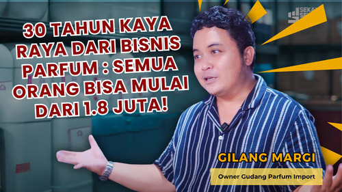 Tak Selalu Wangi: Jalan Terjal Gilang Margi di Balik Omzet 40 Juta Gudang Parfum Import