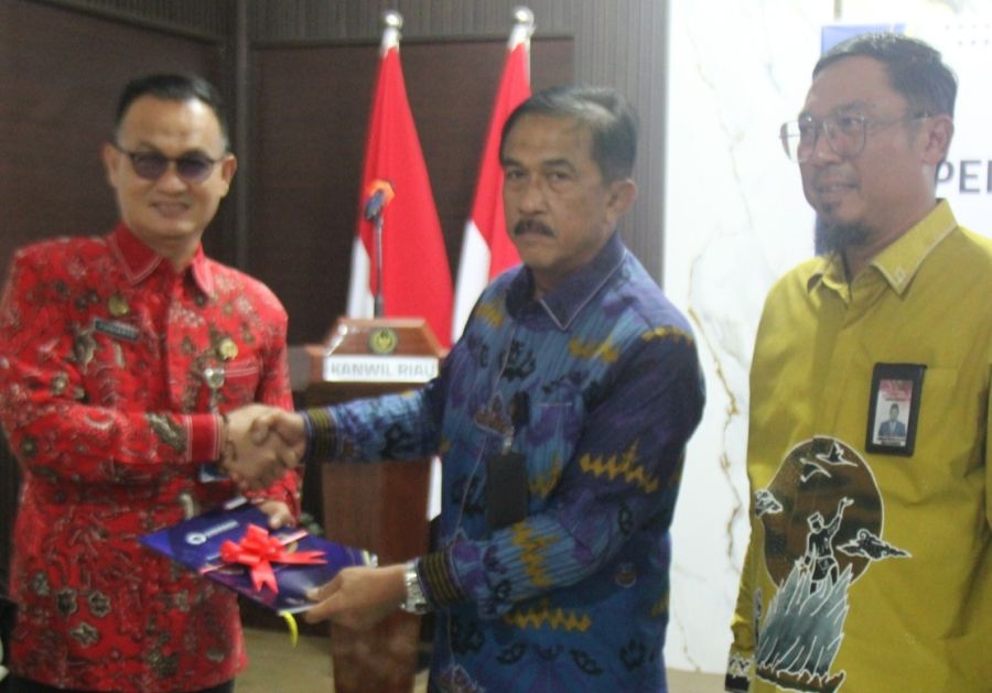 Tegaskan Komitmen Perbaikan Layanan Publik, Lapas Pekanbaru Hadiri Evaluasi Ombudsman 2025