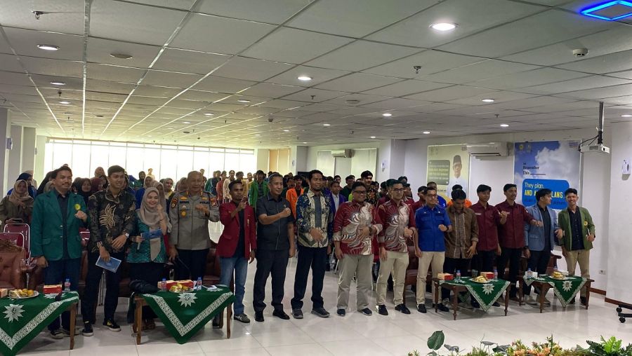 Teguh Wardana Resmi Nahkodai BEM Seluruh Riau Periode 2025-202