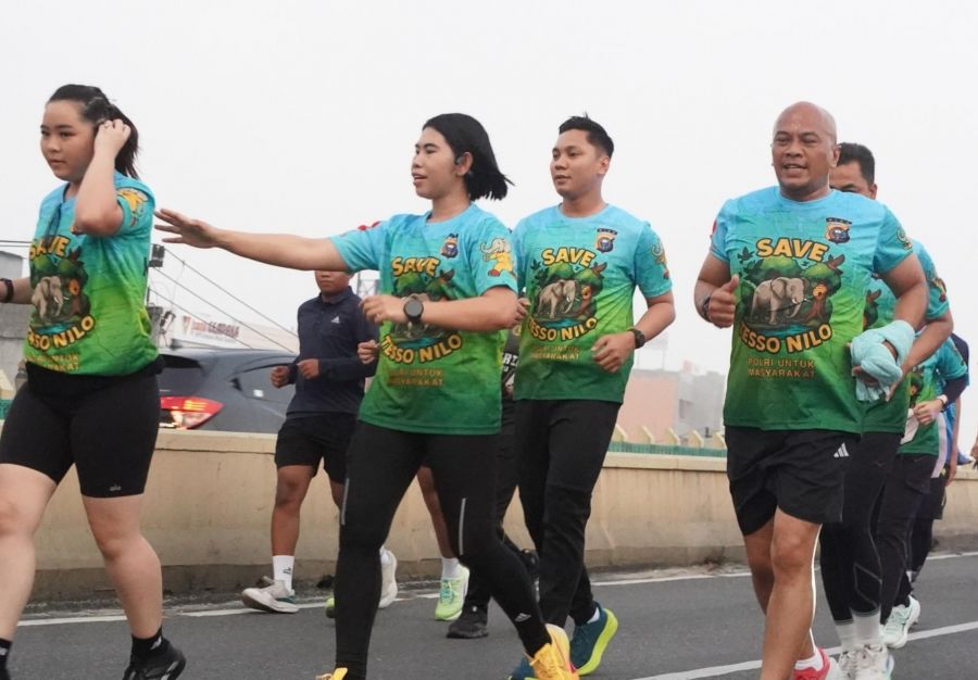 Tembus 13 Ribu Peserta, 5 Negara Luar Ikut Event Riau Bhayangkara Run