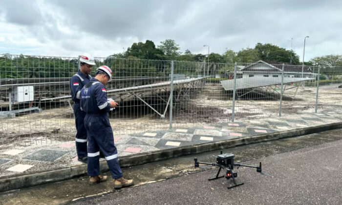 Terra Drone Indonesia Dukung Efisiensi Inspeksi PLTS Pertamina New & Renewable Energy dengan Drone