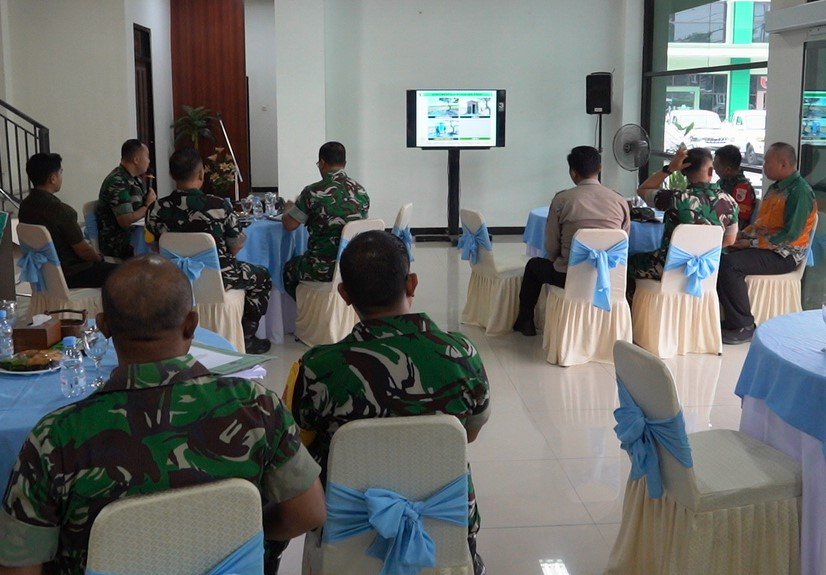 Tim Wasev Ster TNI Tinjau TMMD 129 Bojonegoro