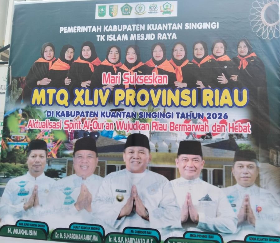 TK Islam Masjid Raya Dukung Sukses MTQ Riau di Kuansing