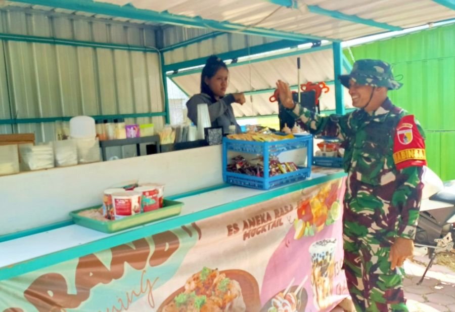 TMMD 129 Bojonegoro Sulap Lapak UMKM Pakai Booth Container Modern!