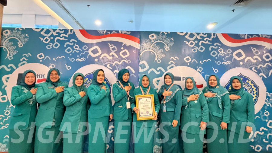 TP PKK Rohil Raih Penghargaan Nasional Berkat Sukses Tekan Anak Zero Dose