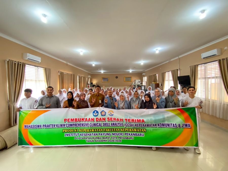 UPT Bina Laras Terima 271 Mahasiswa Praktik Klinik CCSA Keperawatan