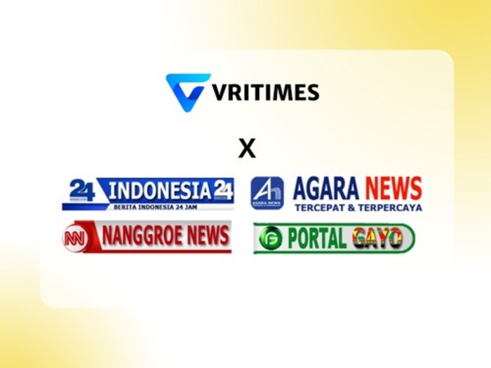 VRITIMES Mengumumkan Kemitraan Strategis dengan 4 Media Online