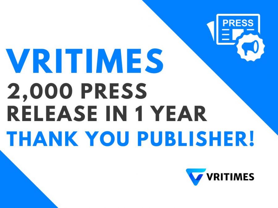 VRITIMES rayakan Lebih 2.000 Siaran Pers yang Diterbitkan di 6 Negara Asia Tenggara di Tahun pertama